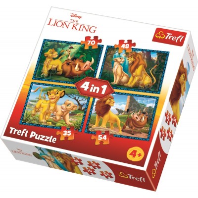 Puzzle - Le Roi Lion - Pris au piège - 200 pièces- Édition 1994 – Yoti  Boutique