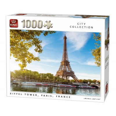 Clementoni - Puzzle 1000 pièces - Tour Eiffel