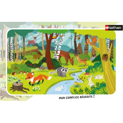 Puzzle Cadre - Animaux de la Forêt - 15 Teile - NATHAN Puzzle acheter en  ligne