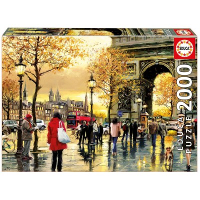 Puzzle 2000 pièces - EDUCA - Galerie à Paris - Tableaux et peintures -  Coloris Unique - Adulte - Cdiscount Jeux - Jouets