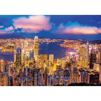 Puzzle Phosphorescent - Hong Kong - 1000 Teile - EDUCA Puzzle