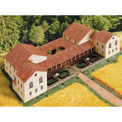 Puzzle Maquette en Carton : La maison de campagne romaine