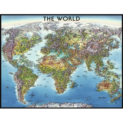 Carte Du Monde 2000 Teile RAVENSBURGER Puzzle Acheter En Ligne