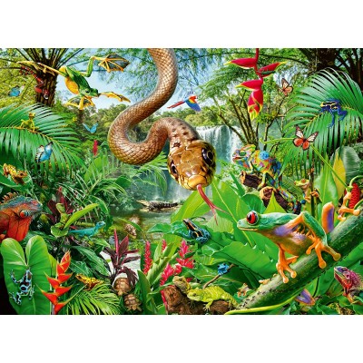 Pièces XXL - Animaux de la jungle - 100 Teile - RAVENSBURGER