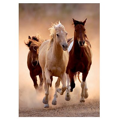 Lot de 3 écussons cheval au galop 4,8cm x 5,5cm 