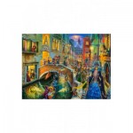 Puzzle  Castorland-300662 Carnaval de Venise