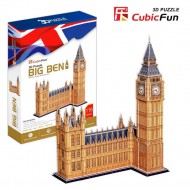  Cubic-Fun-MC087H Puzzle 3D - Londres : Big Ben (Difficulté : 7/8)