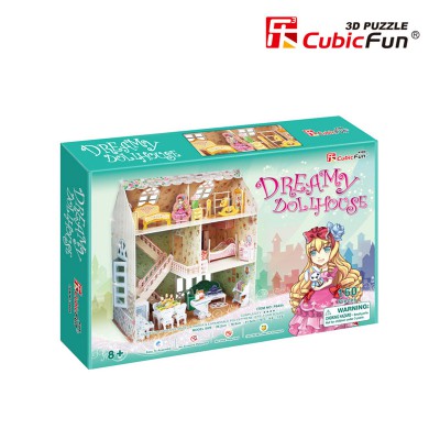 Cubic-Fun-P645H Puzzle 3D - Maison de Poupées de rêve - Difficulté : 4/8