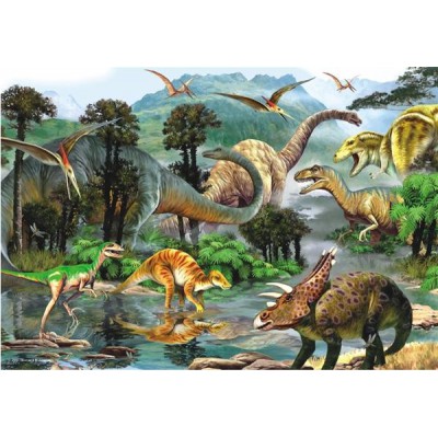 Puzzle Perre-Anatolian-3288 La vallée des Dinosaures