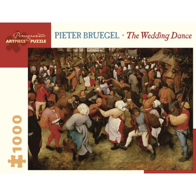Puzzle Pomegranate-AA1030 Pieter Bruegel the Elder - The Wedding Dance