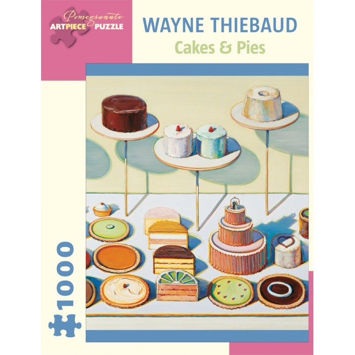 Puzzle Pomegranate-AA834 Wayne Thiebaud - Cakes and Pies