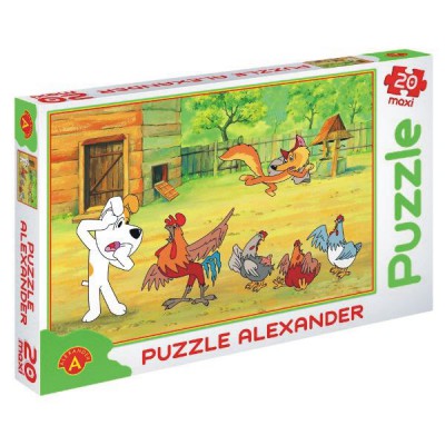 Puzzle Alexander-0616 Pièces XXL - Rex et le Renard