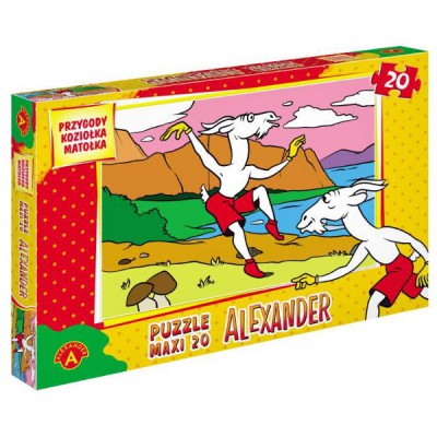 Puzzle Alexander-0901 Pièces XXL - La Chèvre Koziołek Matołek