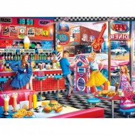 Puzzle  Master-Pieces-31930 Good Times Diner