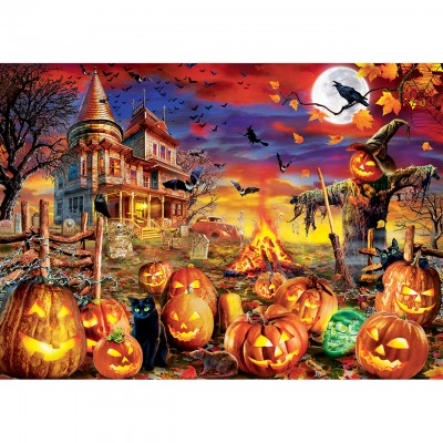 Puzzle Master-Pieces-31991 Glow in the Dark - All Hallow's Eve