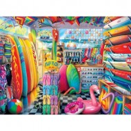 Puzzle  Master-Pieces-32051 Shopkeepers – Beach Side Gear
