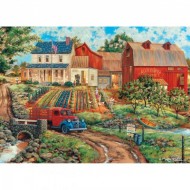 Puzzle  Master-Pieces-71921 Grandma's Garden