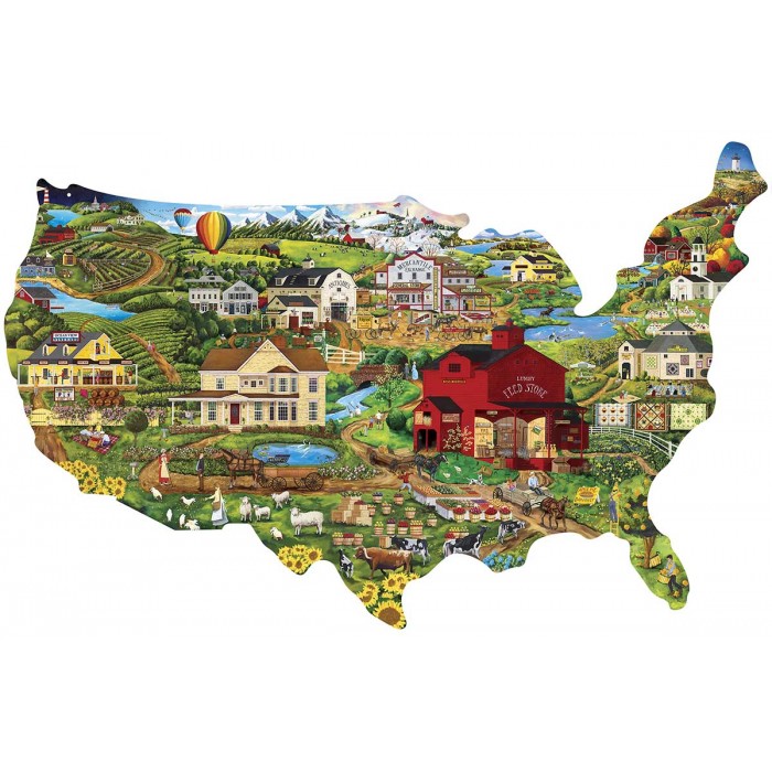 Puzzle Master-Pieces-71959 Etats-Unis
