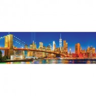 Puzzle  Master-Pieces-71979 City Panoramics - Brooklyn Bridge