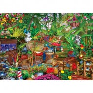 Puzzle  Master-Pieces-72004 Garden Hideway