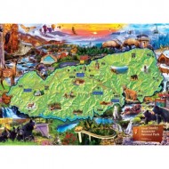 Puzzle  Master-Pieces-72146 Parcs Nationaux - Great Smoky Mountains