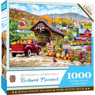 Puzzle Master-Pieces-72165 Old Creek Bridge