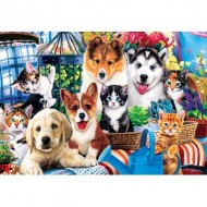 Puzzle  Master-Pieces-72259 Protecteurs du Jardin