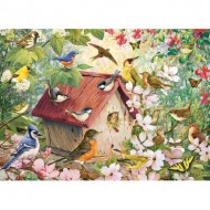 Puzzle  Cobble-Hill-40028 Printemps Fleuri