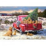 Puzzle  Cobble-Hill-40029 Sortie en Famille
