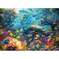 Puzzle  Cobble-Hill-40202 Vibrant Sea