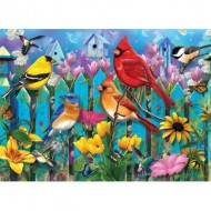 Puzzle  Cobble-Hill-45023 Pièces XXL - Sur la Barrière
