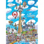 Puzzle  Cobble-Hill-53502 DoodleTown : Toronto
