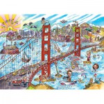 Puzzle  Cobble-Hill-53504 DoodleTown : San Francisco
