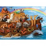 Puzzle  Cobble-Hill-54633 Pièces XXL - Voyage dans l'Arche de Noë