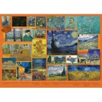 Puzzle  Cobble-Hill-80325 Van Gogh
