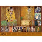Puzzle  Cobble-Hill-80359 The Golden Age of Klimt