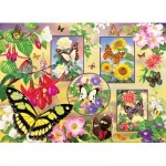 Puzzle  Cobble-Hill-85062 Pièces XXL - Butterfly Magic