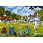 Puzzle  Falcon-Contemporary-11309 The Village Sporting Greens (2x1000 Pièces)