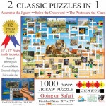  Sunsout-10170 Irv Brechner - Puzzle Combo: Going on Safari