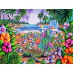 Puzzle  Sunsout-14636 Brise Tropicale