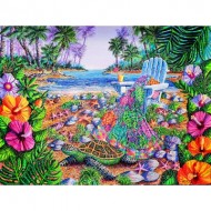 Puzzle  Sunsout-14636 Brise Tropicale