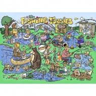 Puzzle  Sunsout-16003GW Jonny Hawkins - Fishing Funnies
