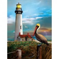 Puzzle  Sunsout-28847 Pièces XXL - Pigeon Point Lighthouse