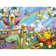 Puzzle  Sunsout-34878 Pièces XXL - Spring Egg Hunt