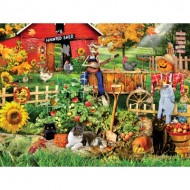 Puzzle  Sunsout-35272 Pièces XXL - Récolte d'Halloween