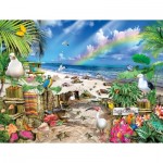 Puzzle  Sunsout-35274 Pièces XXL - Attention aux Tortues