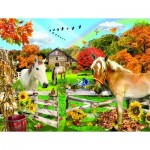 Puzzle  Sunsout-35340 Pièces XXL - En Pature