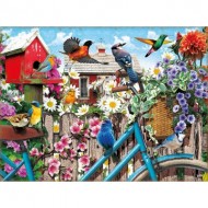 Puzzle  Sunsout-42234 Gathering for Spring
