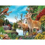 Puzzle  Sunsout-42313 Pièces XXL - Étang d'Été