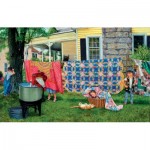 Puzzle  Sunsout-44268 Hide N Quilt